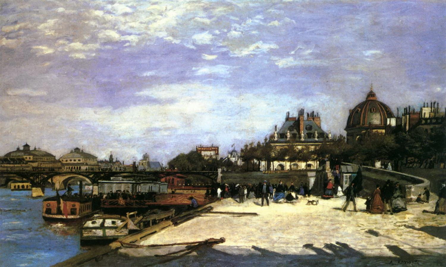 Il Pont des Arts, Parigi - Norton Simon Museum of Art, Pasadena
